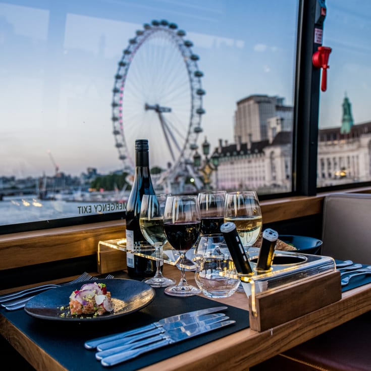 Gourmet London Bus Lunch Experience for Two product image