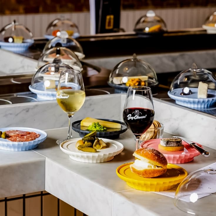 Cheese Extravaganza for Two in Camden - It’s Like Yo Sushi, but for Cheese! product image