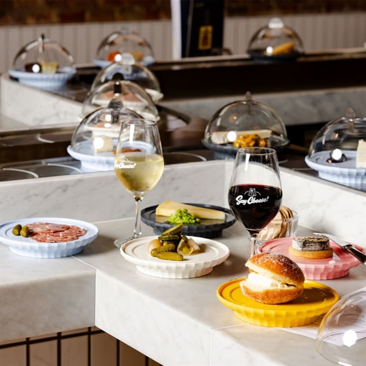Cheese Extravaganza for Two in Camden - It’s Like Yo Sushi, but for Cheese! product image