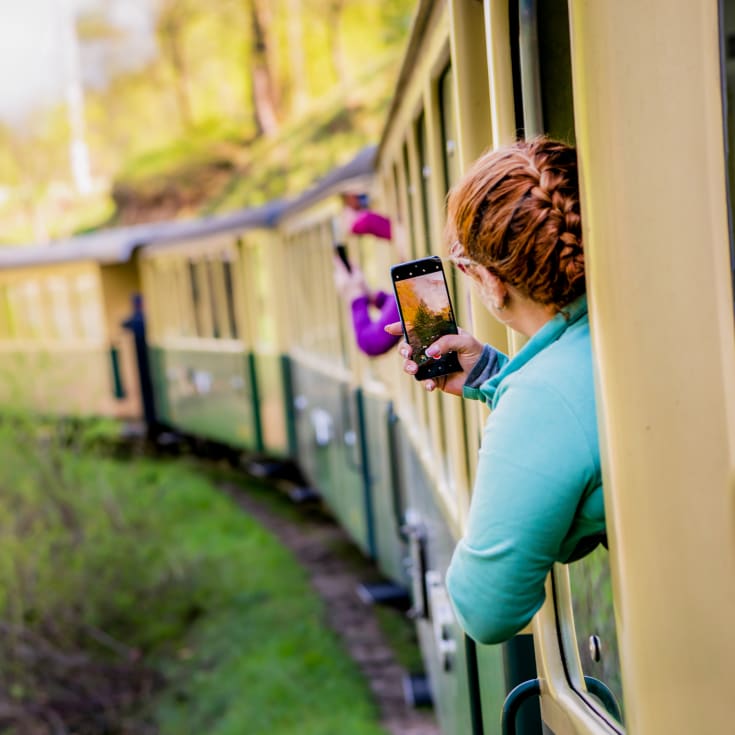 Steam Train Experience for a Family of Four product image