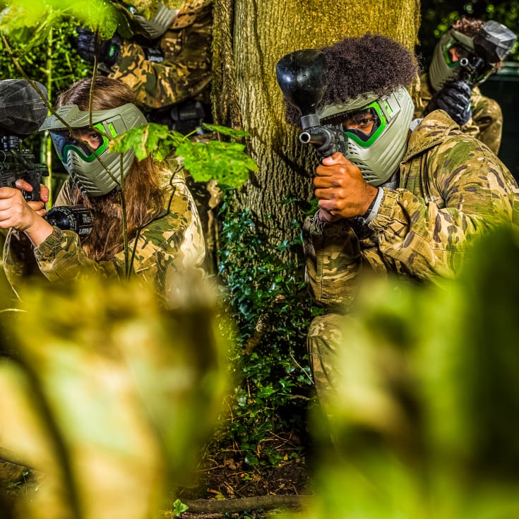 Forest Paintball for Four with 100 Paintballs product image