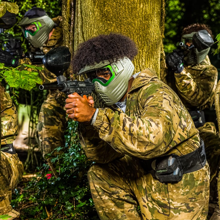 Forest Paintball for Two with 100 Paintballs product image