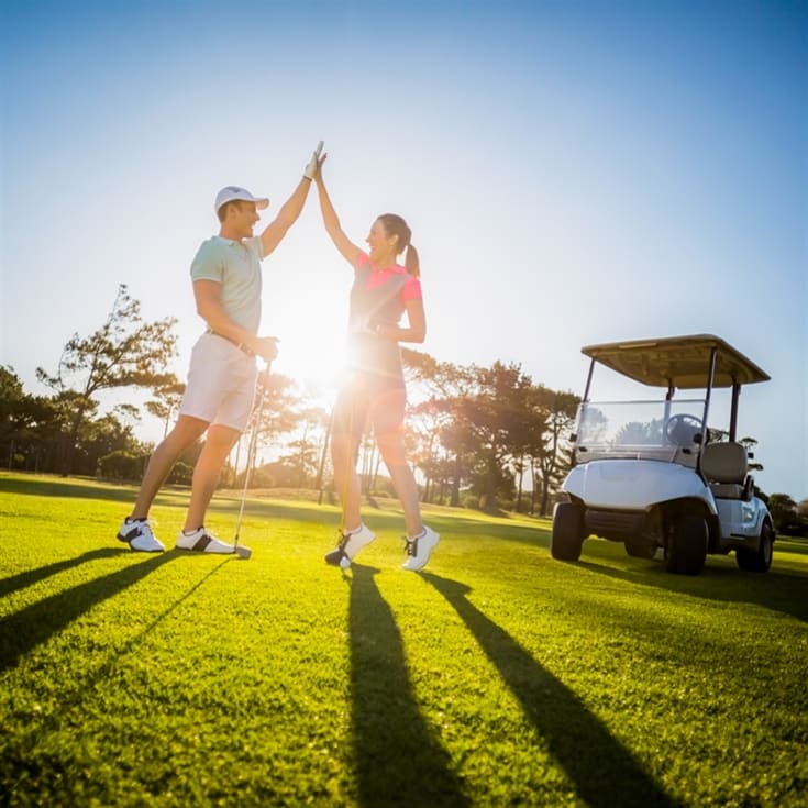 60 Minute Golf Lesson with £5 Voucher for Two product image