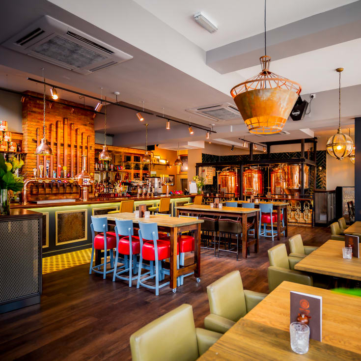 Beer Master Class and Burger Meal for Two product image