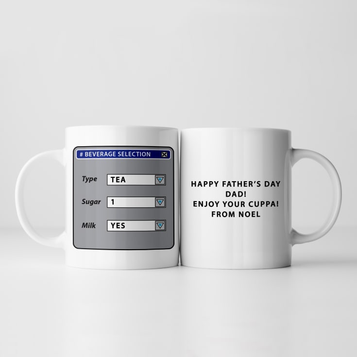 Personalised Beverage Selection Mug product image