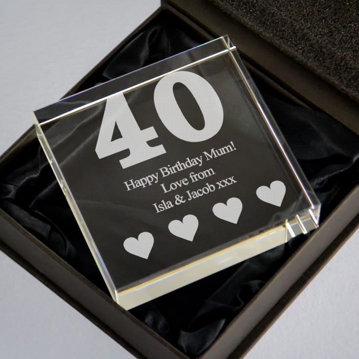 40th Birthday Keepsake product image