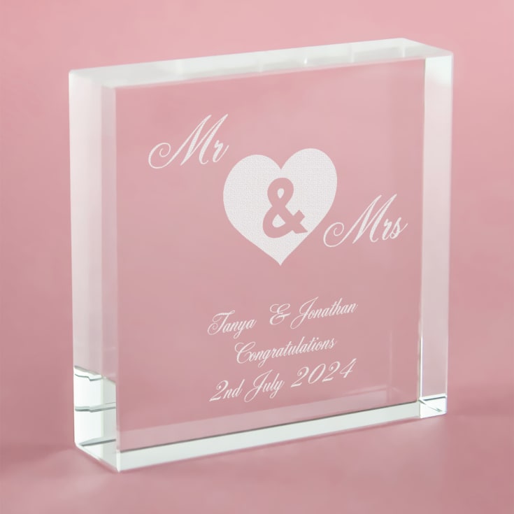 Mr & Mrs Keepsake product image