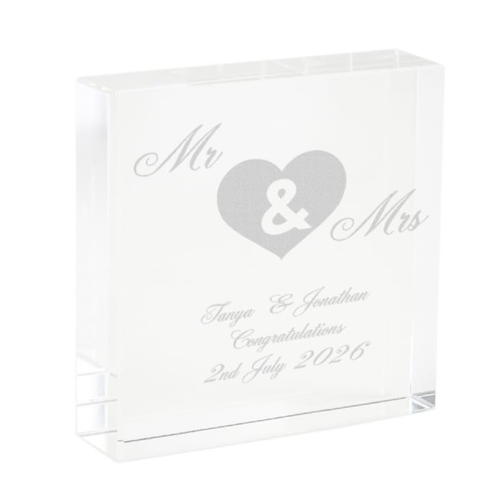 Mr & Mrs Keepsake product image