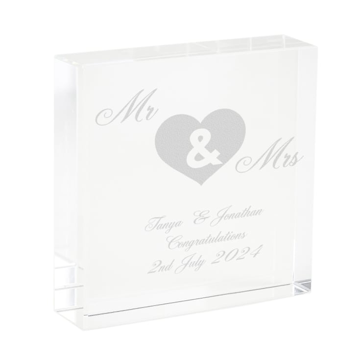 Mr & Mrs Keepsake product image