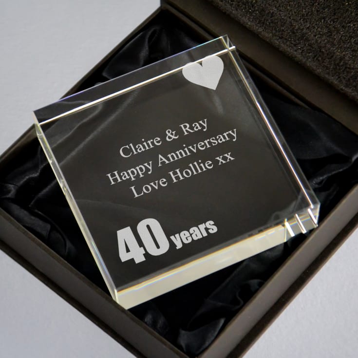 40th (Ruby) Anniversary Keepsake product image