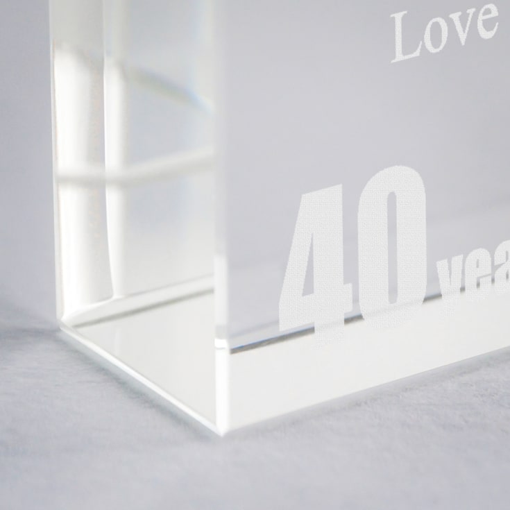 40th (Ruby) Anniversary Keepsake product image