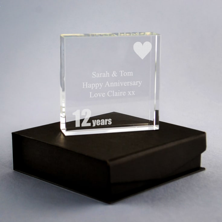 12th (Silk) Anniversary Keepsake product image