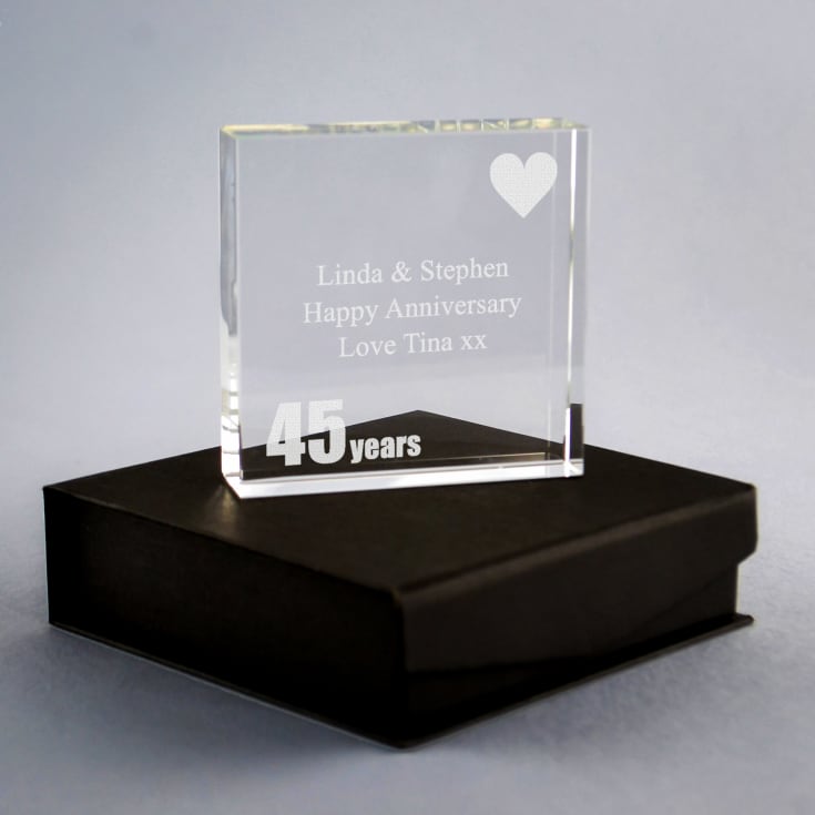 45th (Sapphire) Anniversary Keepsake product image