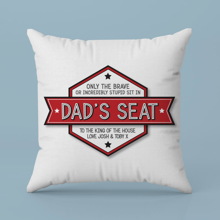 Personalised Dad's Seat Cushion product image