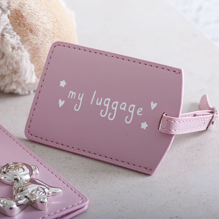 My First Passport And Luggage Tag Set Pink product image