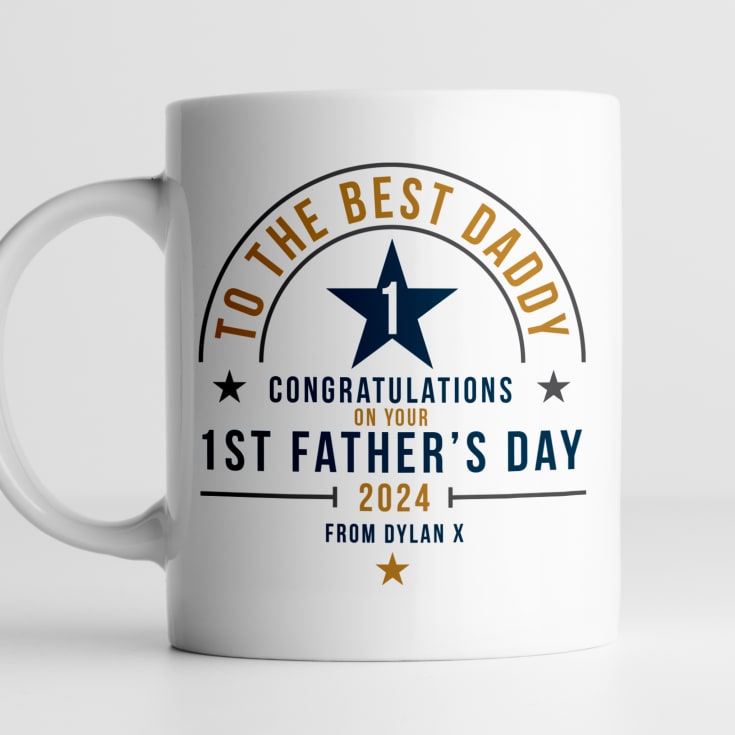 Personalised 1st Father's Day Mug product image