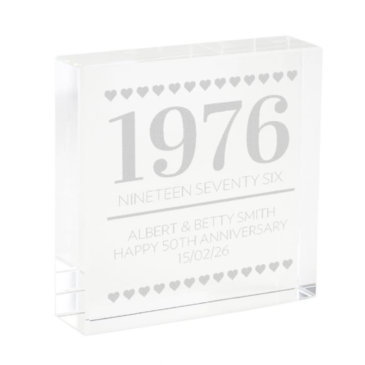 Your Year Personalised Anniversary Keepsake product image