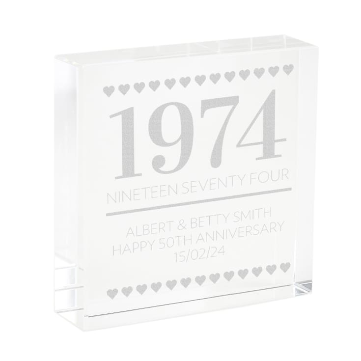 Your Year Personalised Anniversary Keepsake product image