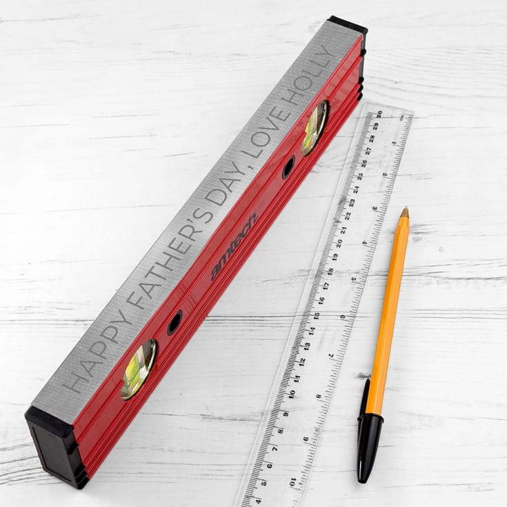 The Gift Experience Personalised Spirit Level | Gifts For Dad | Father's Day Gifts