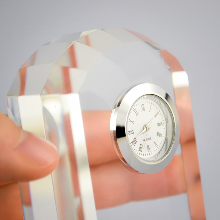 Engraved 50th Birthday Mantel Clock product image