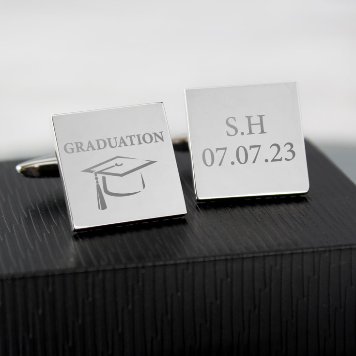 Personalised Graduation Cufflinks product image