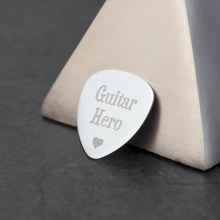 Personalised Romantic Plectrum product image