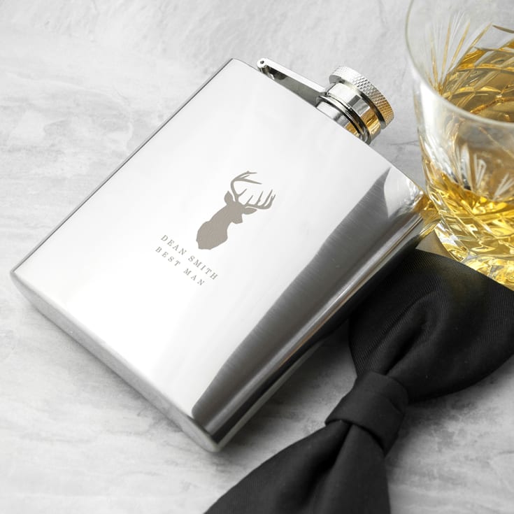 Stag 6oz Hip Flask product image