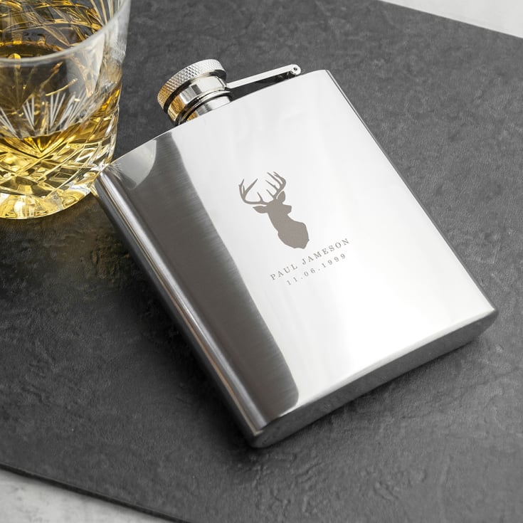 Stag 6oz Hip Flask product image