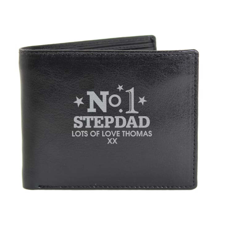 Personalised No.1 Leather Wallet product image