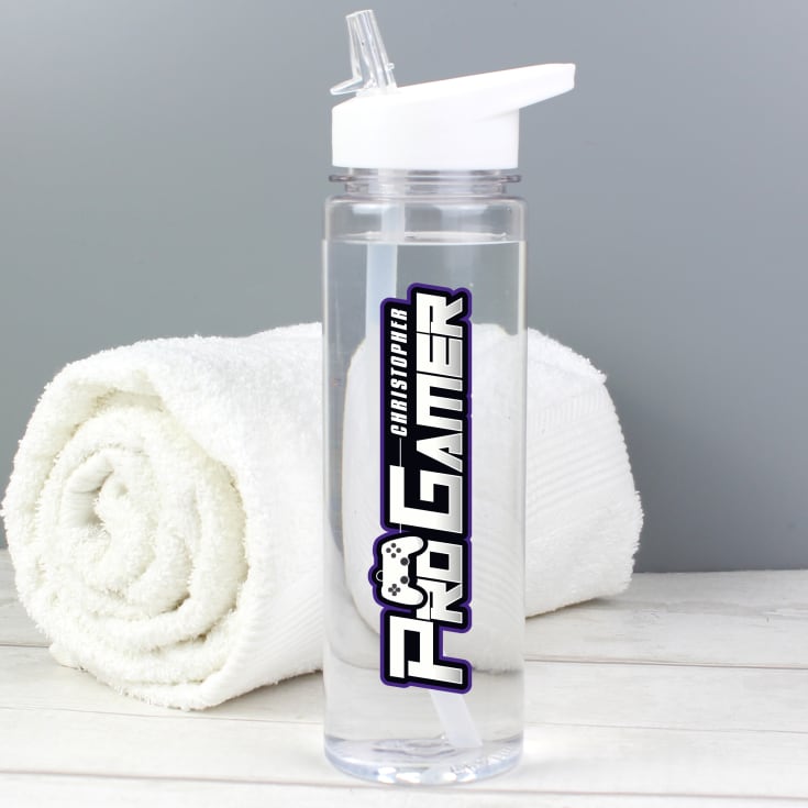 Personalised Pro Gamer Water Bottle product image