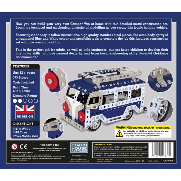 Camper Van Model Metal Construction Set product image