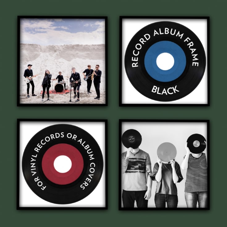 Record Album Frame - Black 32cm product image