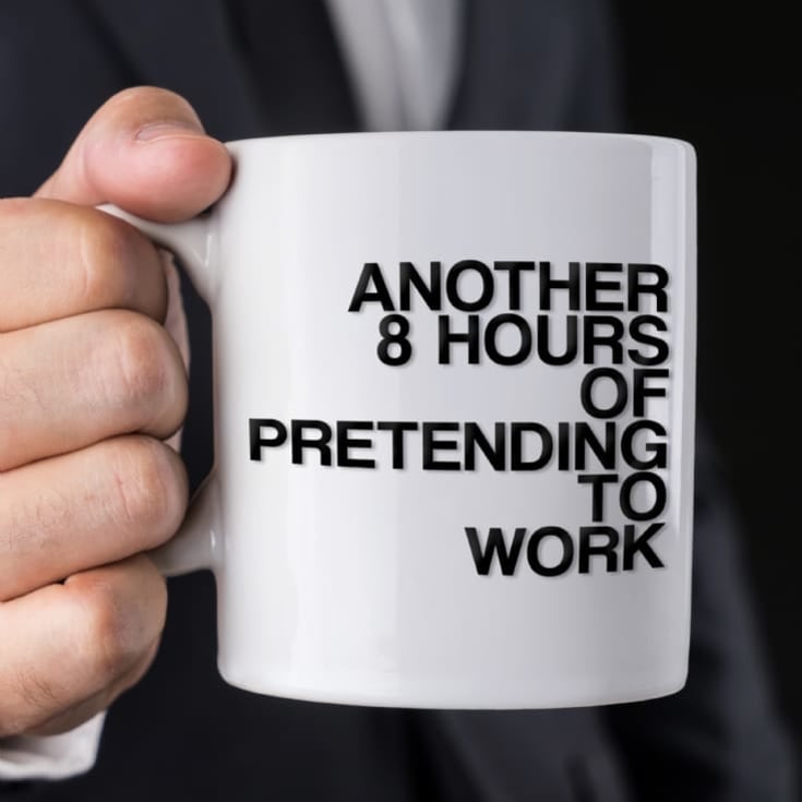 The Gift Experience Another 8 Hours Of Pretending To Work Mug Anniversary Gifts For Her