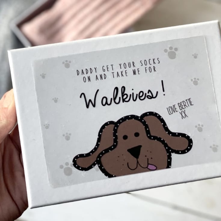 Personalised Dog Walking Socks - Set of 2 product image
