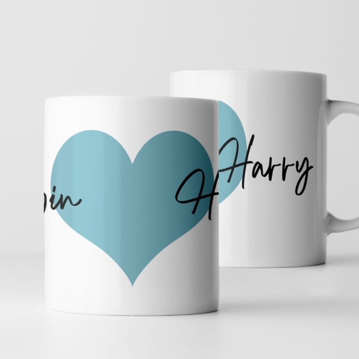 Personalised Love Heart Mug product image