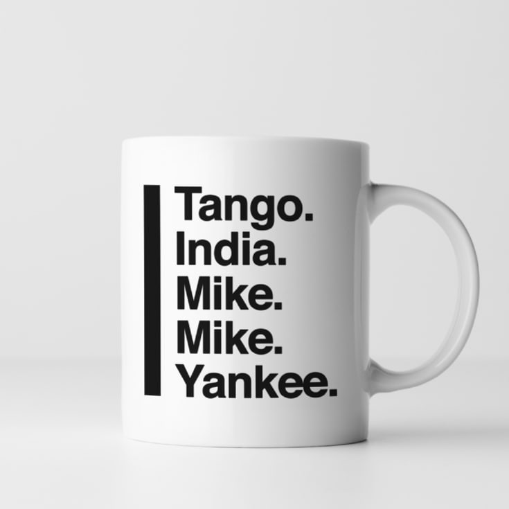 Personalised Phonetic Alphabet Name/Phrase Mug product image