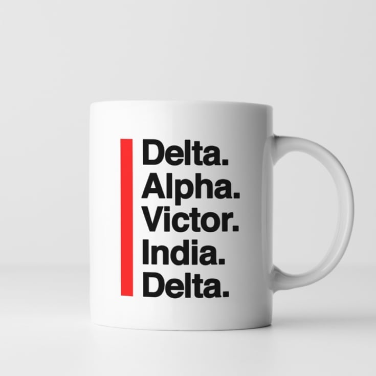 Personalised Phonetic Alphabet Name/Phrase Mug product image