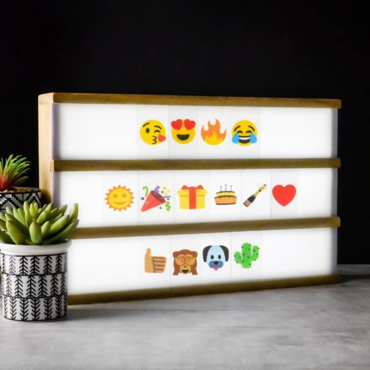 A4 Light Box Emoji Pack product image