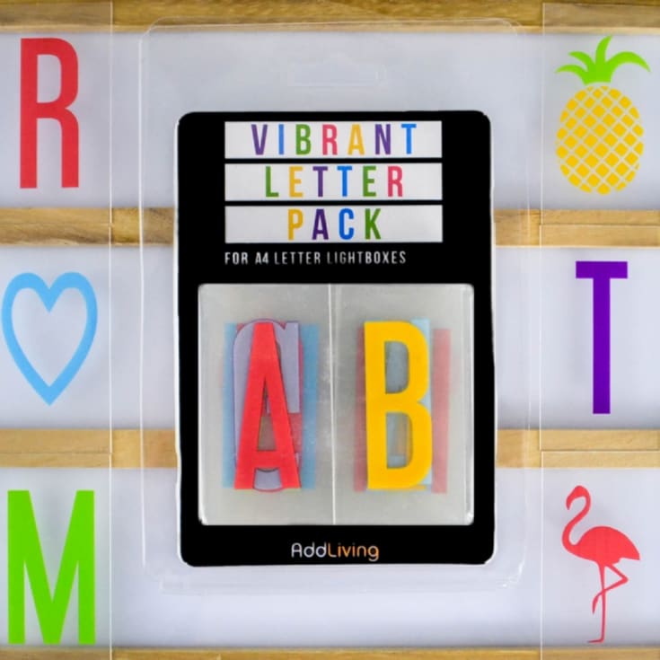A4 Light Box Colourful Letter Pack product image
