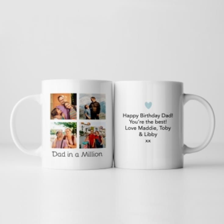 Personalised Dad in a Million Photo Mug product image