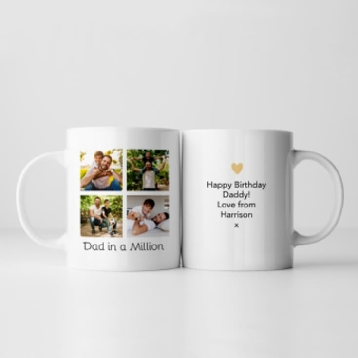 Personalised Dad in a Million Photo Mug product image