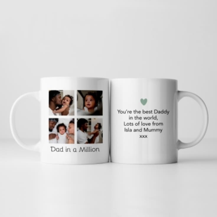 Personalised Dad in a Million Photo Mug product image