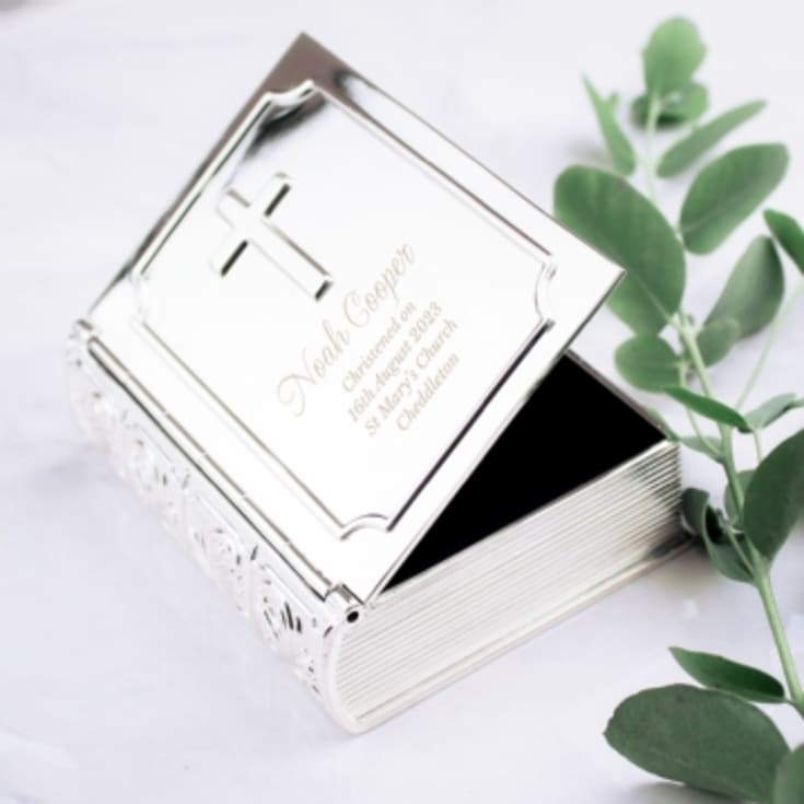 Personalised Bible Trinket Box product image