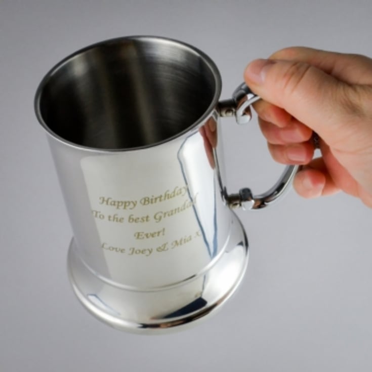 Stainless Steel Personalised Tankard product image