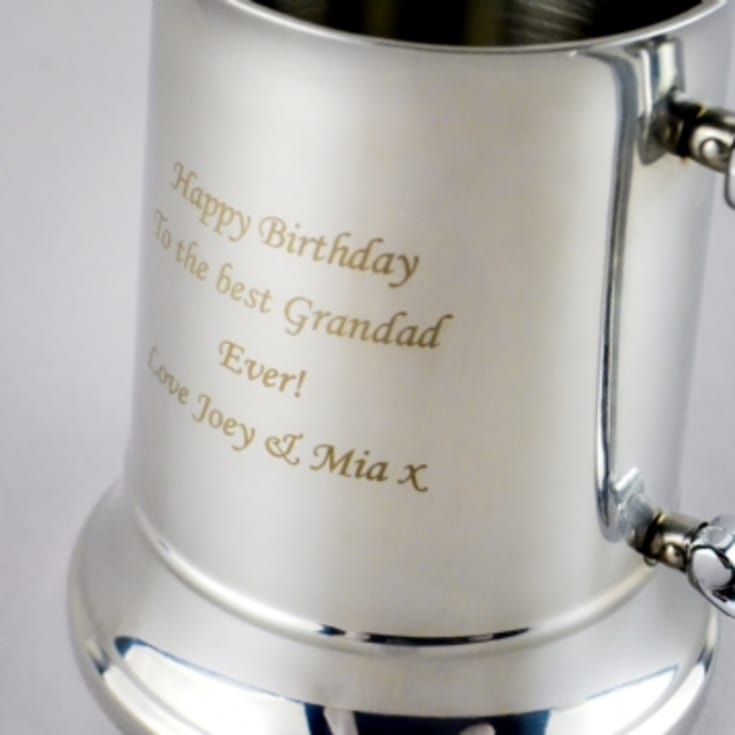 Stainless Steel Personalised Tankard product image