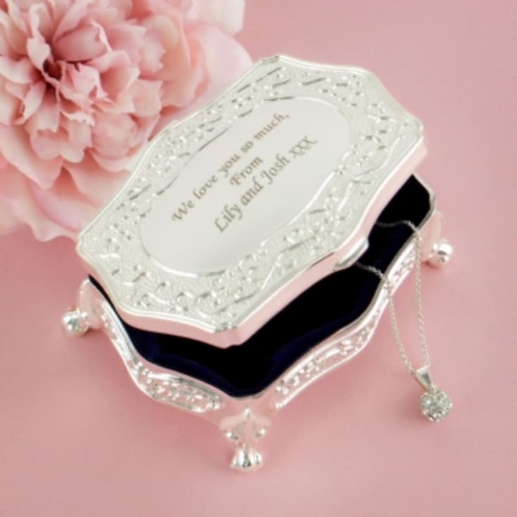 Personalised Trinket Box - Antique Finish product image
