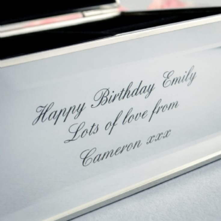 Personalised Mirrored Jewellery Box product image