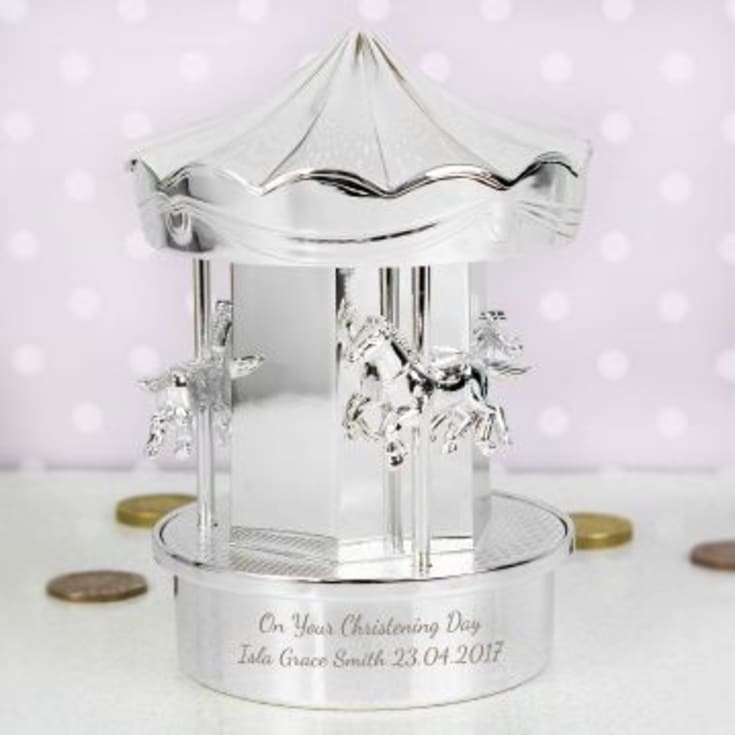Personalised Carousel Money Box product image