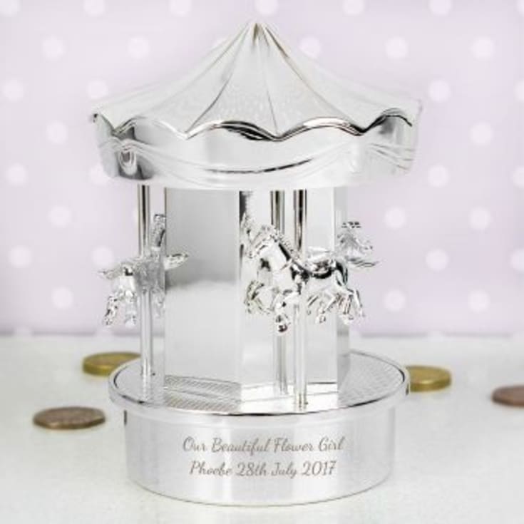 Personalised Carousel Money Box product image