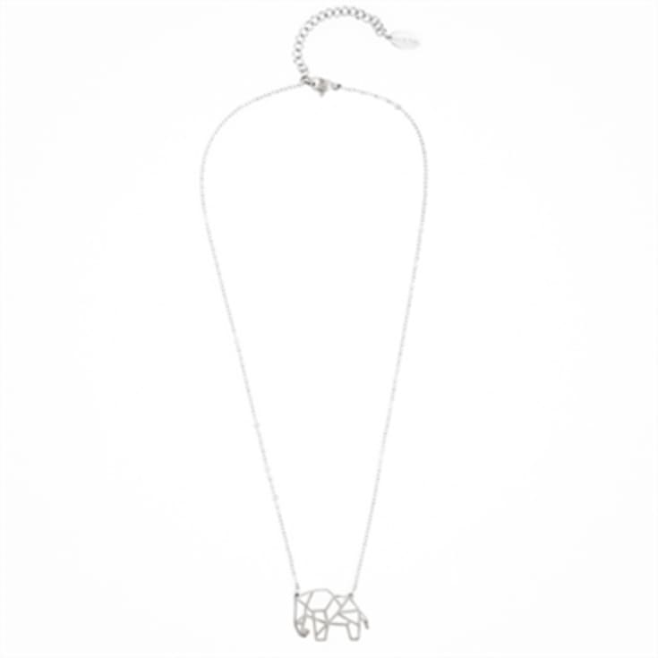 Geometric Elephant Necklace product image
